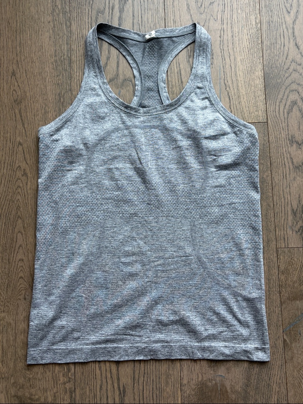 lululemon athletica Heather Grey Racerback Tank